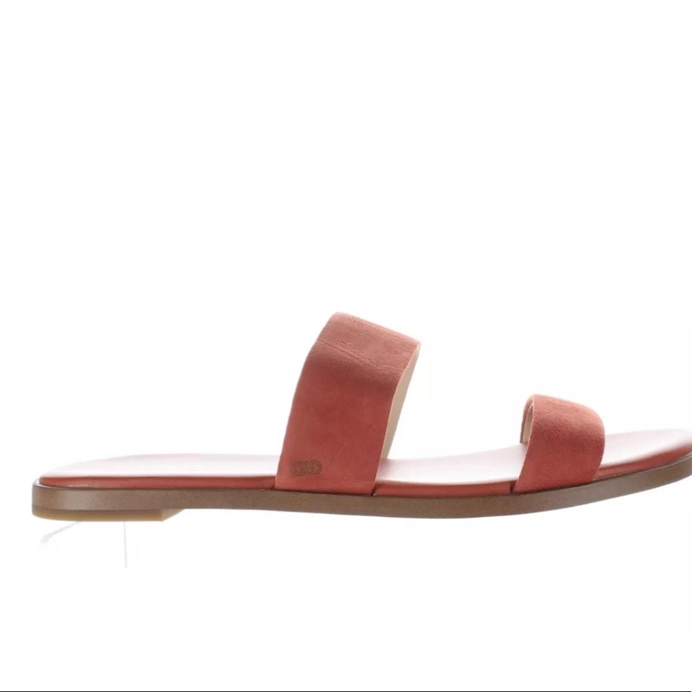 NWT Cole Haan Findra Li Cinnabar Suede Sandals
